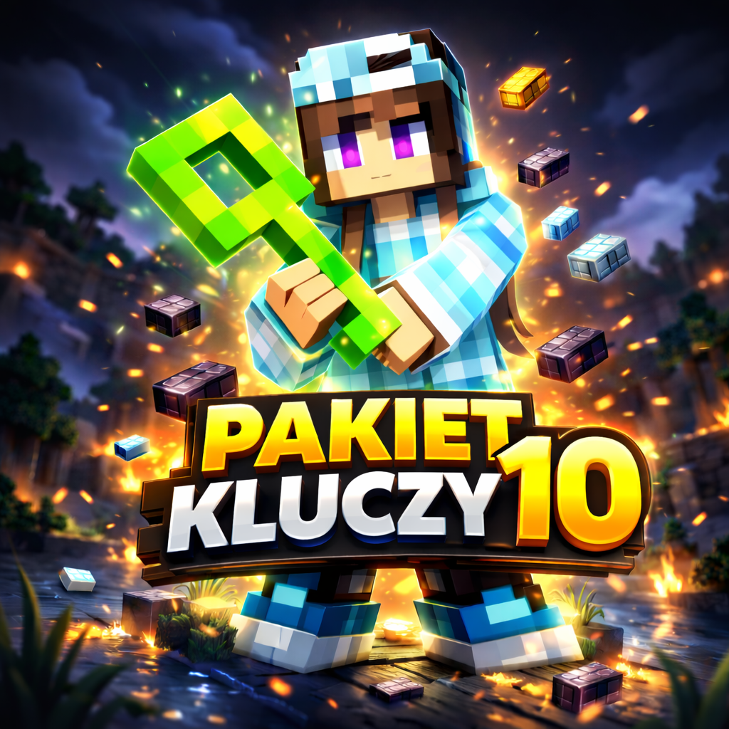 Pakiet Kluczy rzadka 10 sztuk