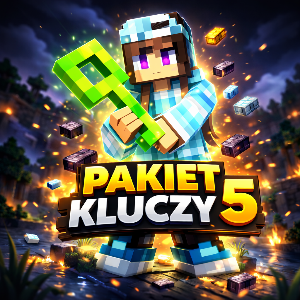 Pakiet Kluczy rzadka 5 sztuk